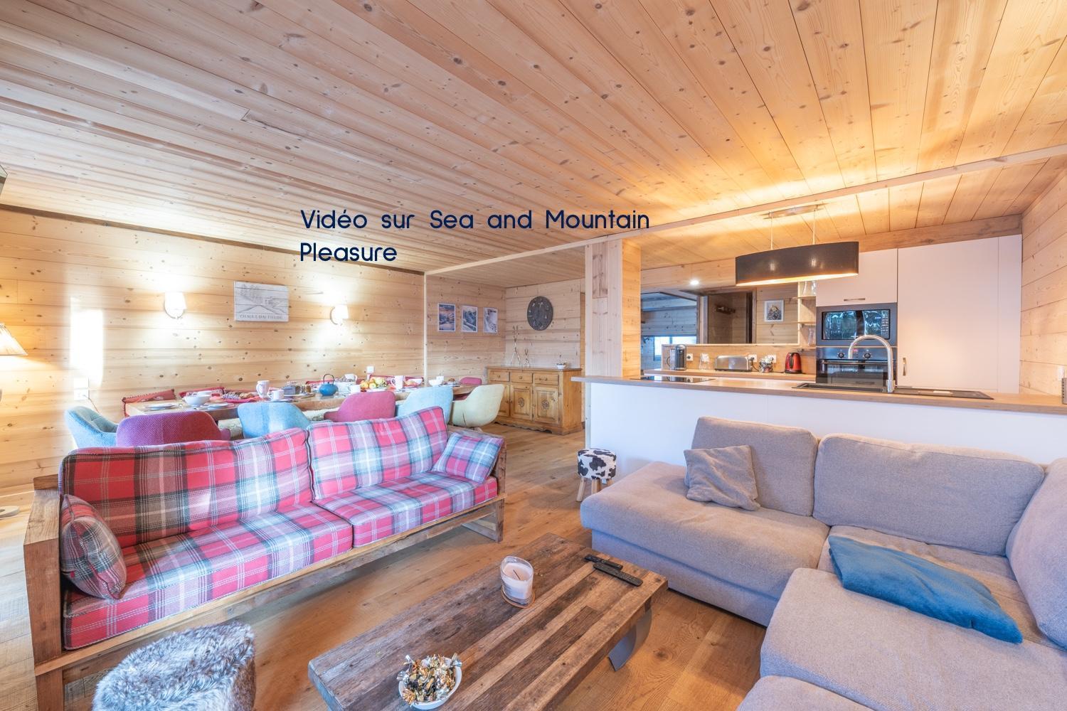 Chalet Alpe D'Huez 1850-Sea And Mountain Pleasure Avec 2 Appartements- 1 Appartement 3 Chambres 8 Couchages - 3 Salles D'Eau Et 1 Appartement 5 Chambres 12 Couchages 5 Salles D'Eau - Jacuzzi Et Sauna -Pieds Des Pistes Et Centre מראה חיצוני תמונה